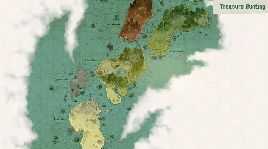 Map of the Spirhalite Islands