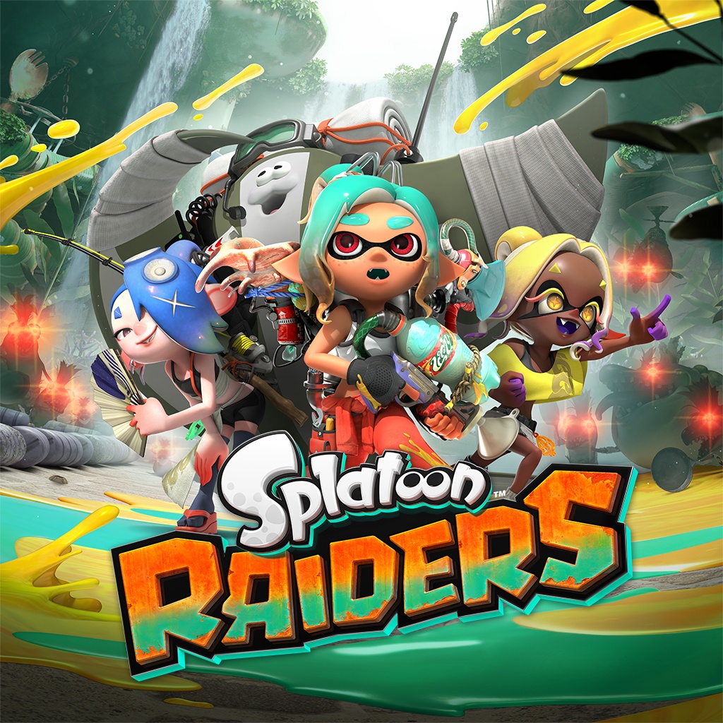 Splatoon Raiders square hero art